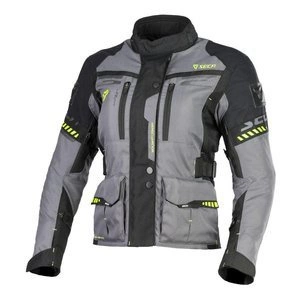 Kurtka tekstylna damska SECA ARRAKIS II LADY TITANIUM szary czarny żółty fluo