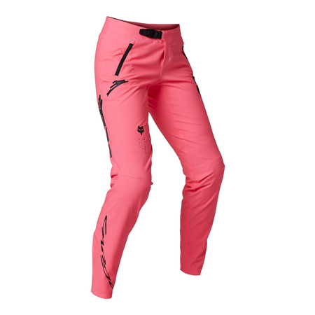 Spodnie rowerowe damskie FOX LADY FLEXAIR LUNAR PINK różowy