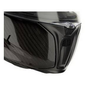 Kask szczękowy AGV SPORTMODULAR STRIPES CARBON/RED czarny czerwony