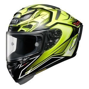 Kask integralny SHOEI X-Spirit 3 Aerodyne TC-3 żółty czarny biały czerwony
