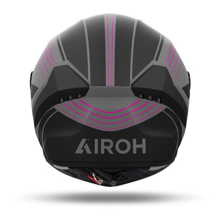 Kask integralny AIROH CONNOR ACHIVE PINK MATT szary różowy czarny