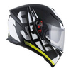 Kask integralny AGV K5 S DARKSTORM YELLOW czarny biały żółty
