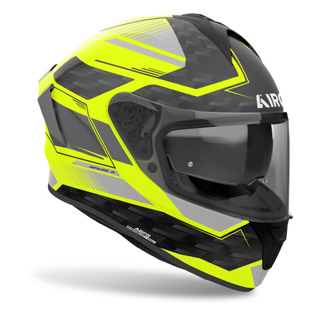 Kask integralny AIROH SPARK 2 ZENITH YELLOW MATT żółty czarny szary