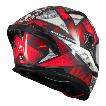 Kask integralny MT BRAKER SV FURY BLACK/GREY/RED