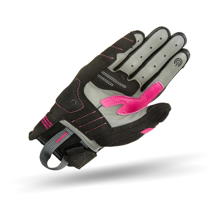 Rękawice miejskie damskie SHIMA X-BREEZE 2 LADY FUCSIA czarny różowy