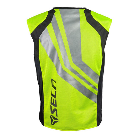 Kamizelka odblaskowa SECA SIGNAL II FLUO żółty fluo czarny