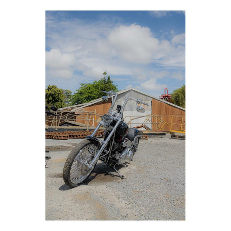 Podstawa QUAD LOCK PRO montowana na kierownicy CHROME srebrny