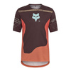 Koszulka rowerowa FOX FLEXAIR ELEVATED COCOA brązowy pomarańczowy