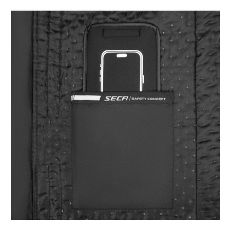 Kurtka tekstylna damska SECA ARRAKIS III LADY TITANIUM szary żółty fluo czarny