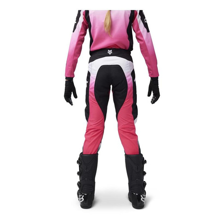 Bluza cross dziecięca FOX JUNIOR GIRLS 180 LEAN BLACK/PINK czarny różowy