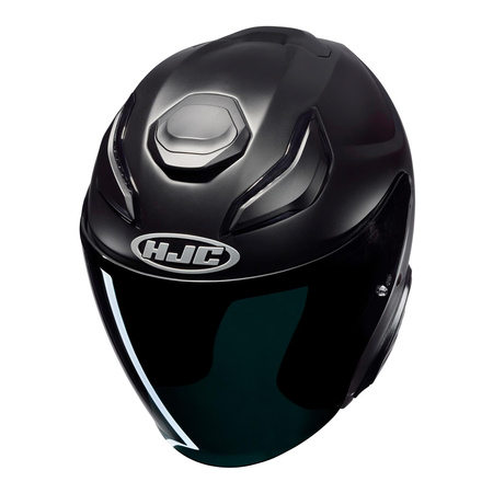 Kask otwarty HJC F31 SEMI FLAT BLACK czarny mat