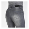 Jeansy motocyklowe damskie OZONE STRIKER LADY SLIM FIT WASHED GREY szary