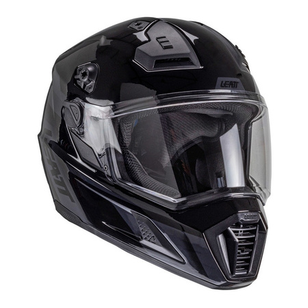 Kask cross z goglami LEATT KIT ADV 8.5 V25 STEALTH czarny