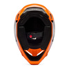 Kask cross dziecięcy FOX JUNIOR V1 SHIELD FLUO ORANGE pomarańczowy fluo czarny