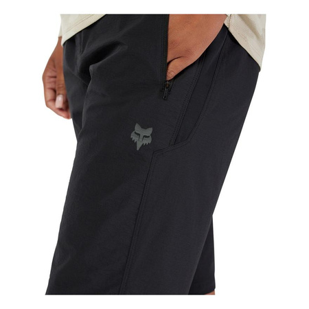Spodenki rowerowe damskie FOX LADY RANGER BLACK czarny