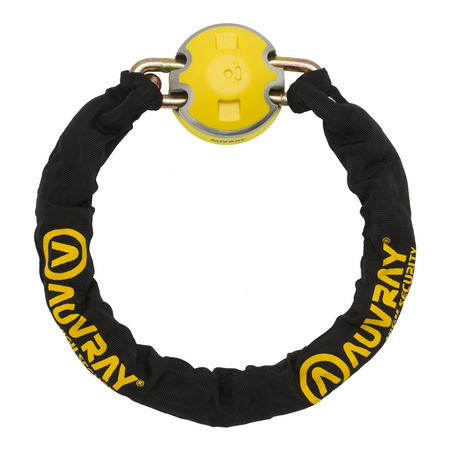 Zestaw kotwa z łańcuchem AUVRAY XTREM PROTECT 100cm czarny żółty