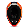 Kask cross FOX V1 NITRO FLUORESCENT ORANGE pomarańczowy fluo granatowy