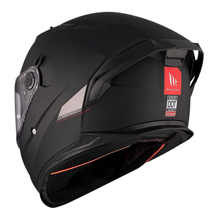Kask integralny MT BRAKER SV SOLID MATT BLACK czarny mat