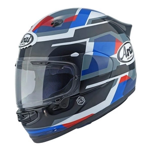 Kask integralny ARAI QUANTIC ABSTRACT BLUE niebieski czerwony biały czarny