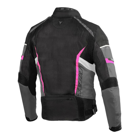 Kurtka tekstylna damska SECA AIRFLOW II LADY FUCHSIA różowy czarny