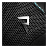 Kurtka tekstylna damska REBELHORN JAX LADY BLACK/BLUE LAGOON czarny niebieski