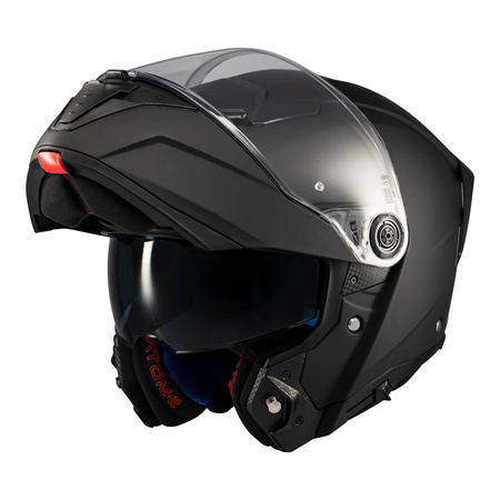 Kask szczękowy MT ATOM 2 SV PURE BLACK MATT czarny mat