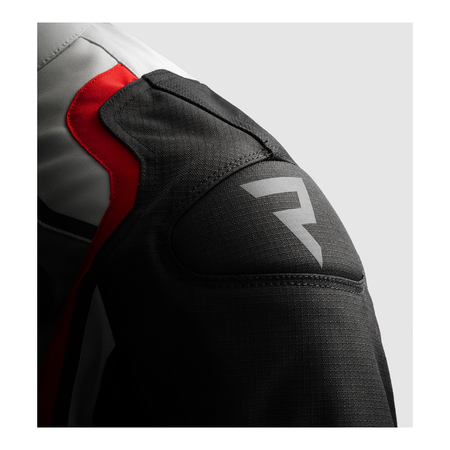 Kurtka tekstylna REBELHORN BORG II BLACK/GREY/RED czarny szary czerwony