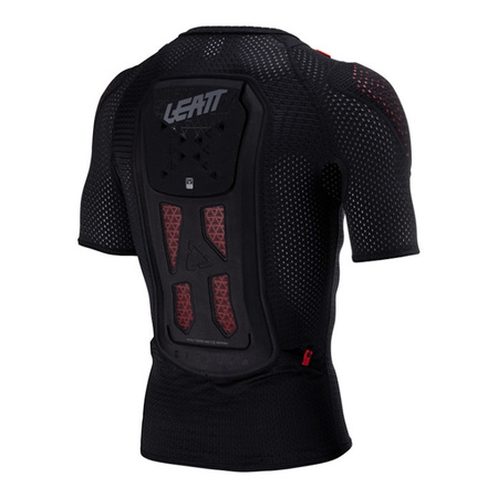 Koszulka z ochraniaczami LEATT TEE REAFLEX STEALTH czarny