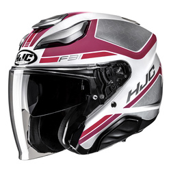 Kask otwarty HJC F31 CERON PINK/GREY różowy szary