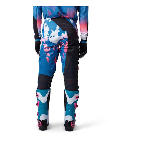 Spodnie cross FOX 180 MORPHIC BLUEBERRY niebieski