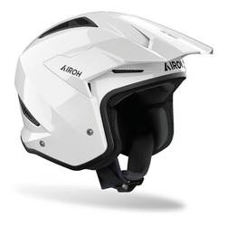 Kask otwarty AIROH TRR II COLOR WHITE GLOSS biały