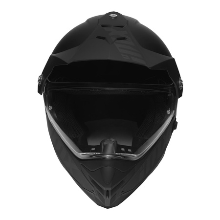 Kask cross IMX MXT-01 PINLOCK READY BLACK MATT czarny mat