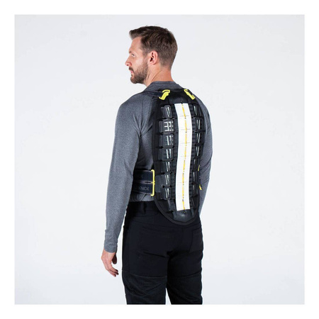 Ochraniacz kręgosłupa żółw KNOX AEGIS RACE 8 płytek czarny żółty