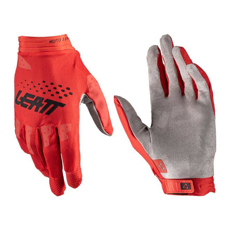 Rękawice cross LEATT MOTO 2.5 X-FLOW RED czerwony czarny