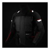 Kurtka tekstylna REBELHORN CUBBY V BLACK/ANTHRACITE/RED czarny grafitowy czerwony