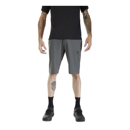 Spodenki rowerowe FOX RANGER W/LINER DARK SHADOW szary