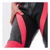 Spodnie skórzane damskie REBELHORN REBEL LADY PINK/BLACK różowy czarny