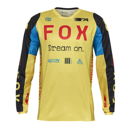 Bluza cross FOX 180 RACE SPEC PALE YELLOW żółty