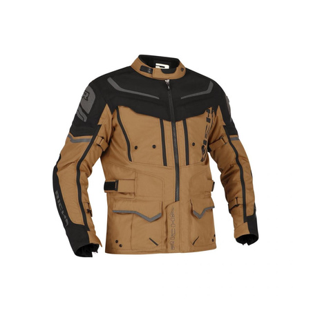 Kurtka tekstylna RICHA INFINITY 2 ADVENTURE CAMEL/BLACK brązowy czarny