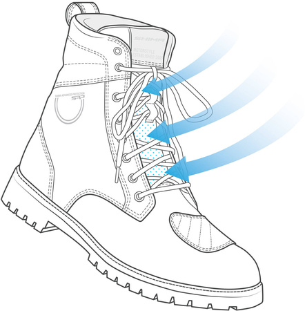 Buty motocyklowe SHIMA THOMSON BROWN brązowy