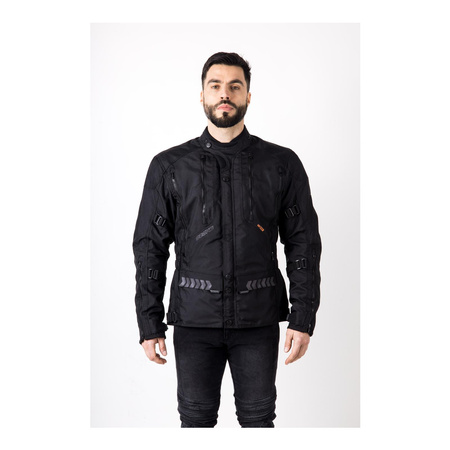 Kurtka tekstylna OZONE TOUR II BLACK czarny