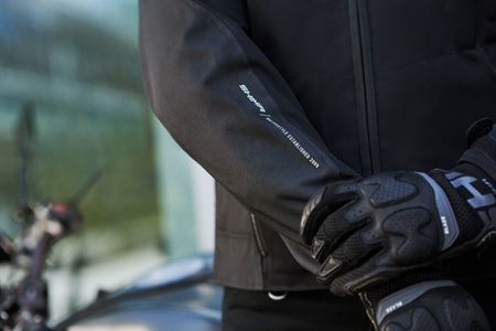 Kurtka tekstylna SHIMA OPENAIR BLACK czarny