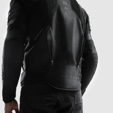 Kurtka tekstylna REBELHORN VANDAL 2 BLACK czarny