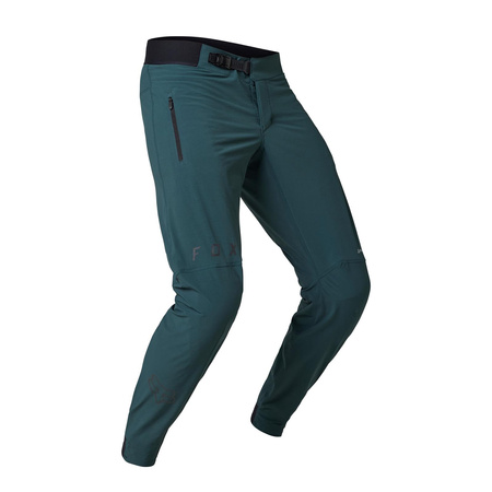 Spodnie rowerowe FOX FLEXAIR PRO FIRE ALPHA EMERALD niebieski
