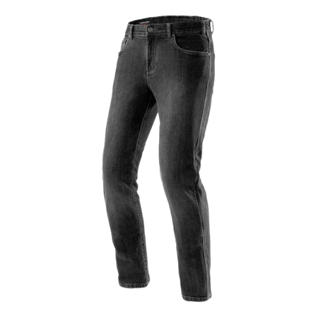 Jeansy motocyklowe REBELHORN CLASSIC MONOLAYER WASHED BLACK czarny