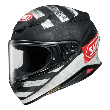 Kask integralny SHOEI NXR2 Scanner TC-5 czarny biały czerwony