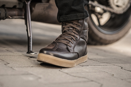 Trampki motocyklowe SHIMA BLAKE BROWN brązowy