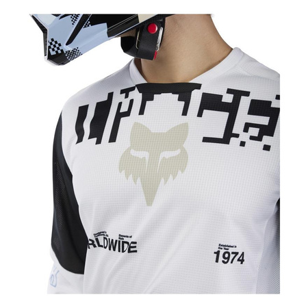 Bluza cross FOX 180 DIGI IMAGE WHITE biały