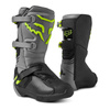 Buty cross dziecięce FOX JUNIOR COMP STEEL GREY szary czarny żółty fluo