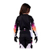 Bluza cross dziecięca FOX JUNIOR 180 FLORA BLACK czarny pomarańczowy